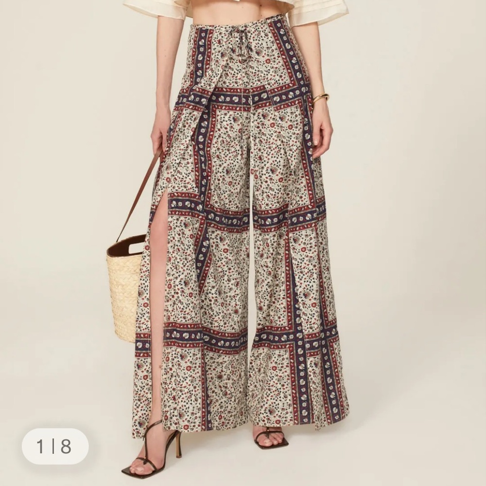 ISO Rosetta Getty x RTR Wide Leg Pants Size 4